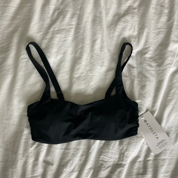 ATHLETA Square Neck Bra Cup Bikini Top Sizes S/M & L/XL NWT - Picture 2 of 6